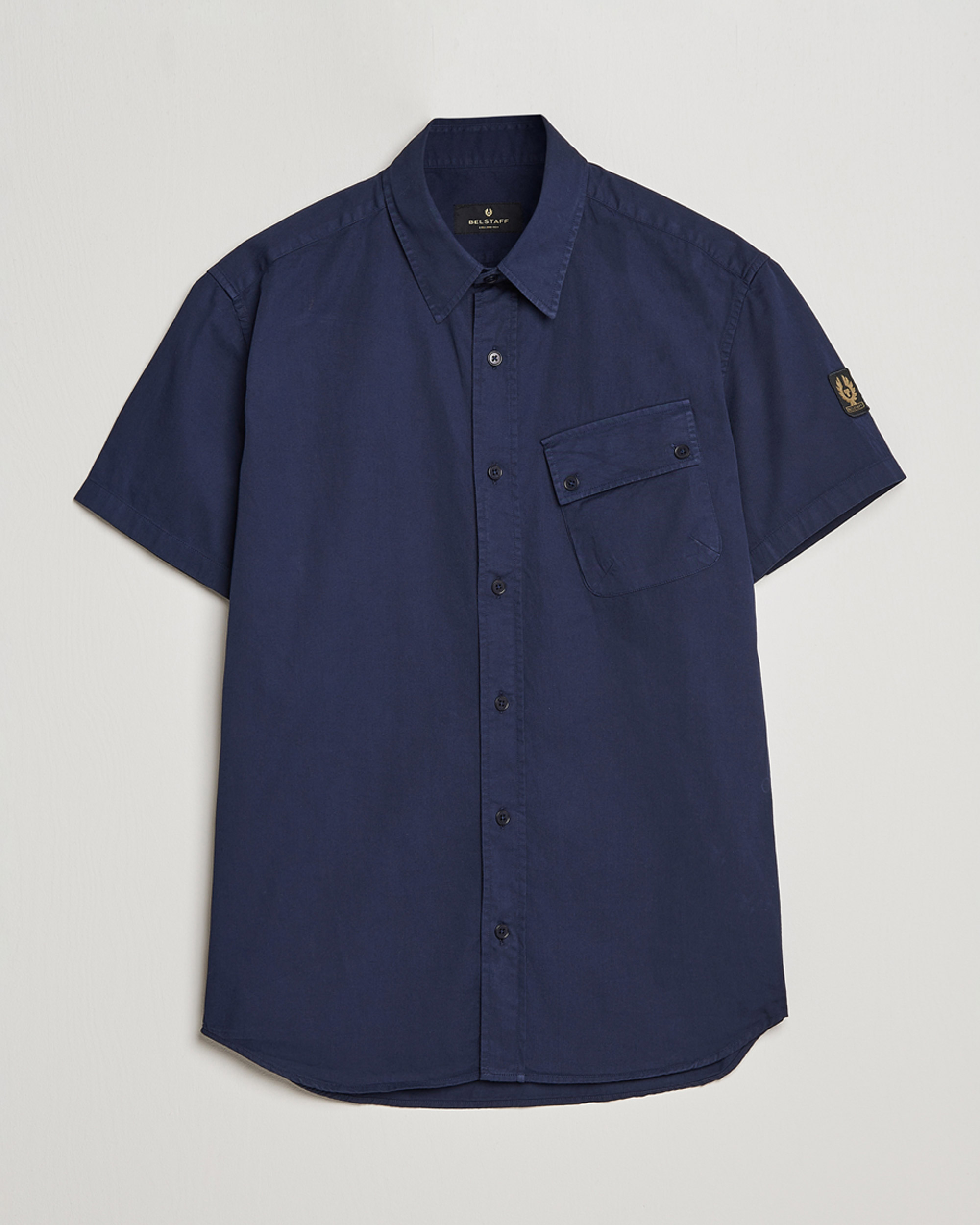 Herren | Hemden | Belstaff | Short Sleeve Pitch Shirt Neep Navy