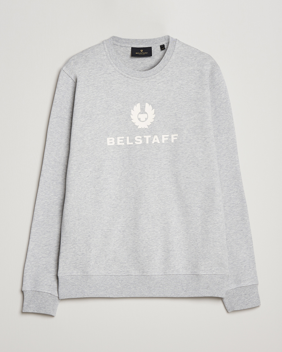 Herren | Pullover | Belstaff | Signature Crewneck Old Silver Heather