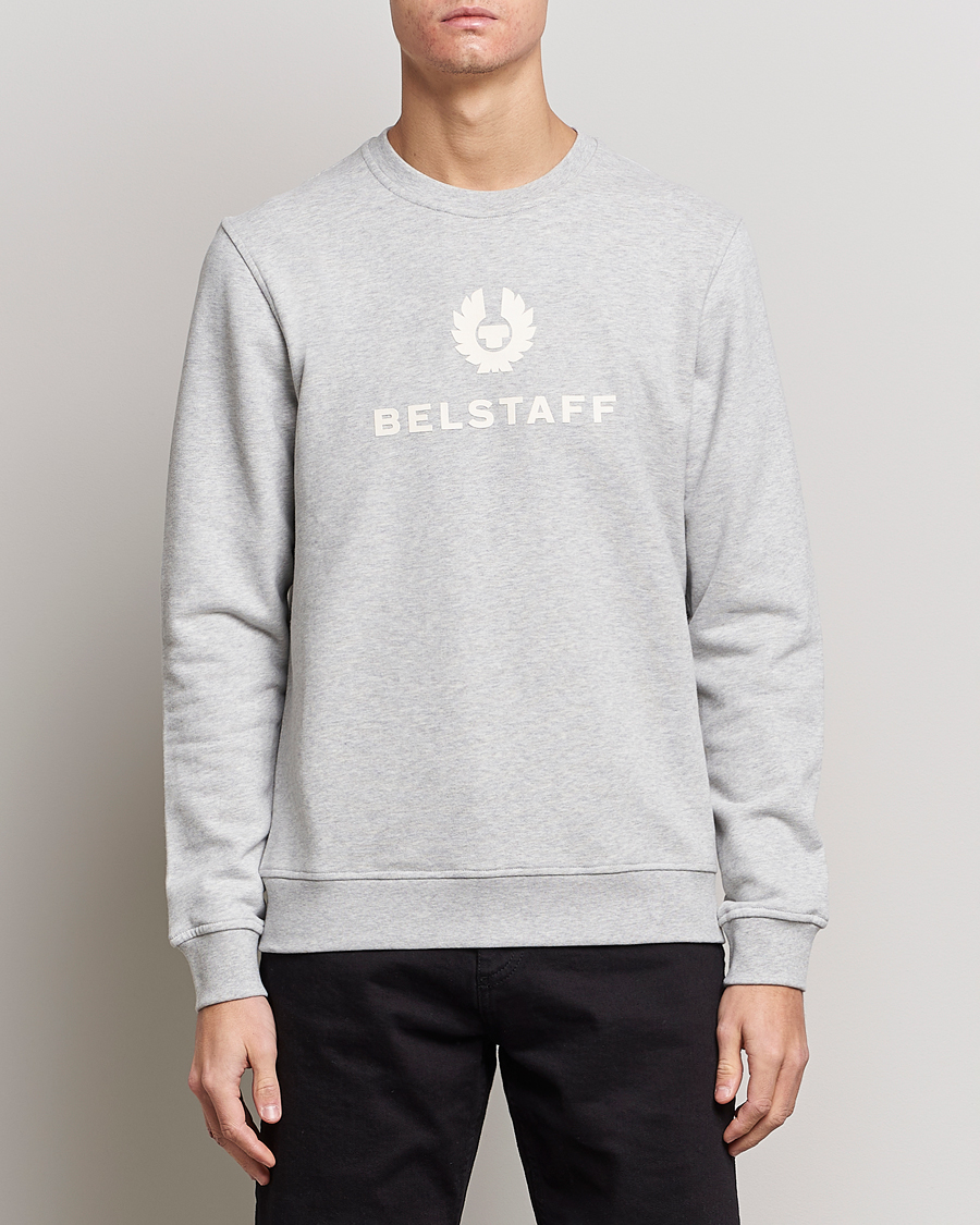 Herren | Pullover | Belstaff | Signature Crewneck Old Silver Heather