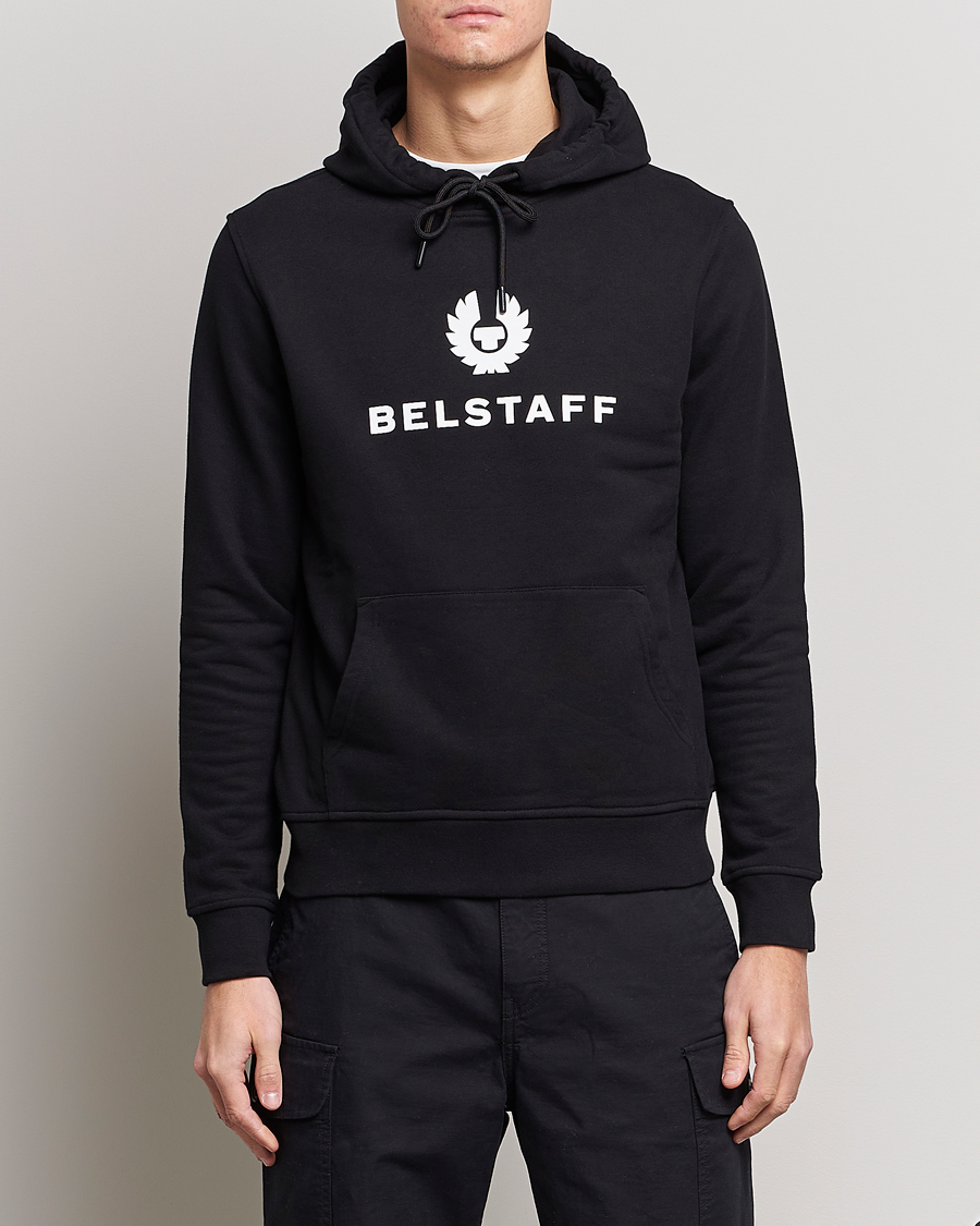 Herren | Pullover | Belstaff | Signature Hoodie Black