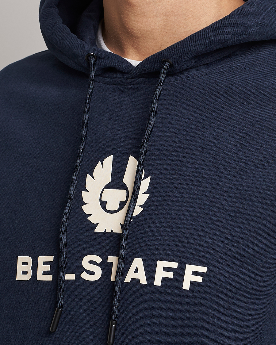 Herren | Pullover | Belstaff | Signature Hoodie Dark Ink