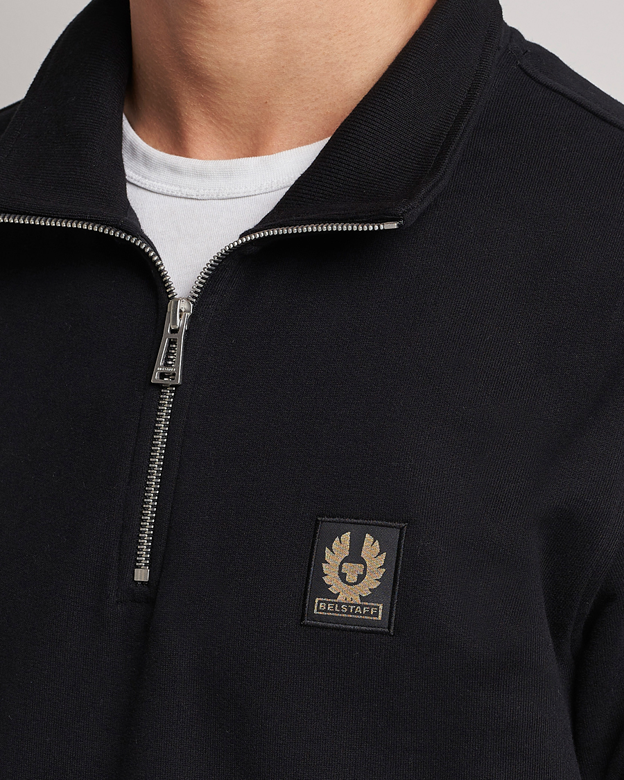 Herren | Pullover | Belstaff | Signature Half Zip Sweatshirt Black