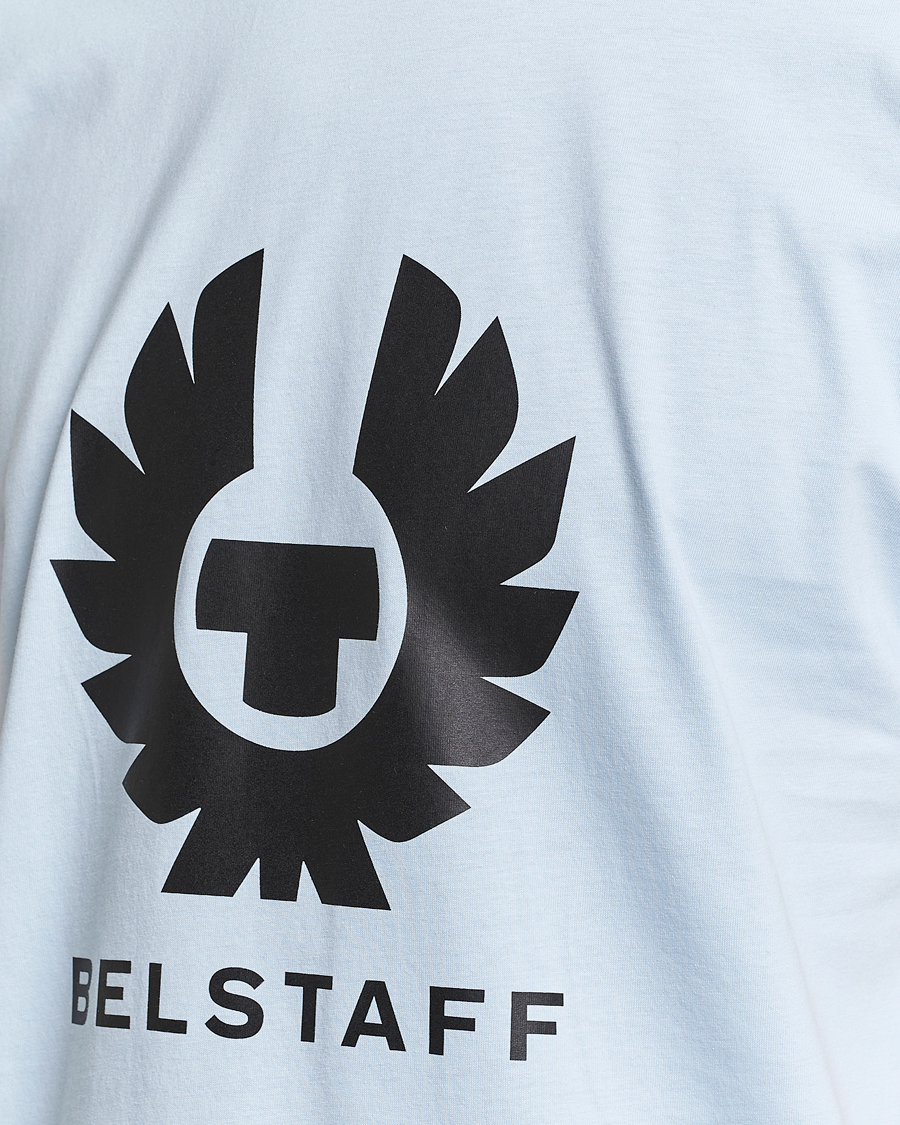 Herren | T-Shirts | Belstaff | Phoenix Logo T-Shirt Sky Blue