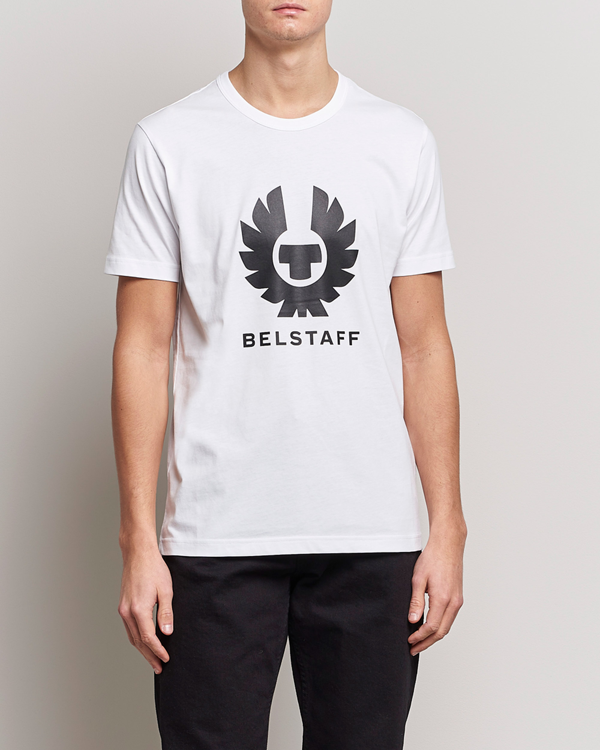 Herren | Kurzarm T-Shirt | Belstaff | Phoenix Logo T-Shirt White
