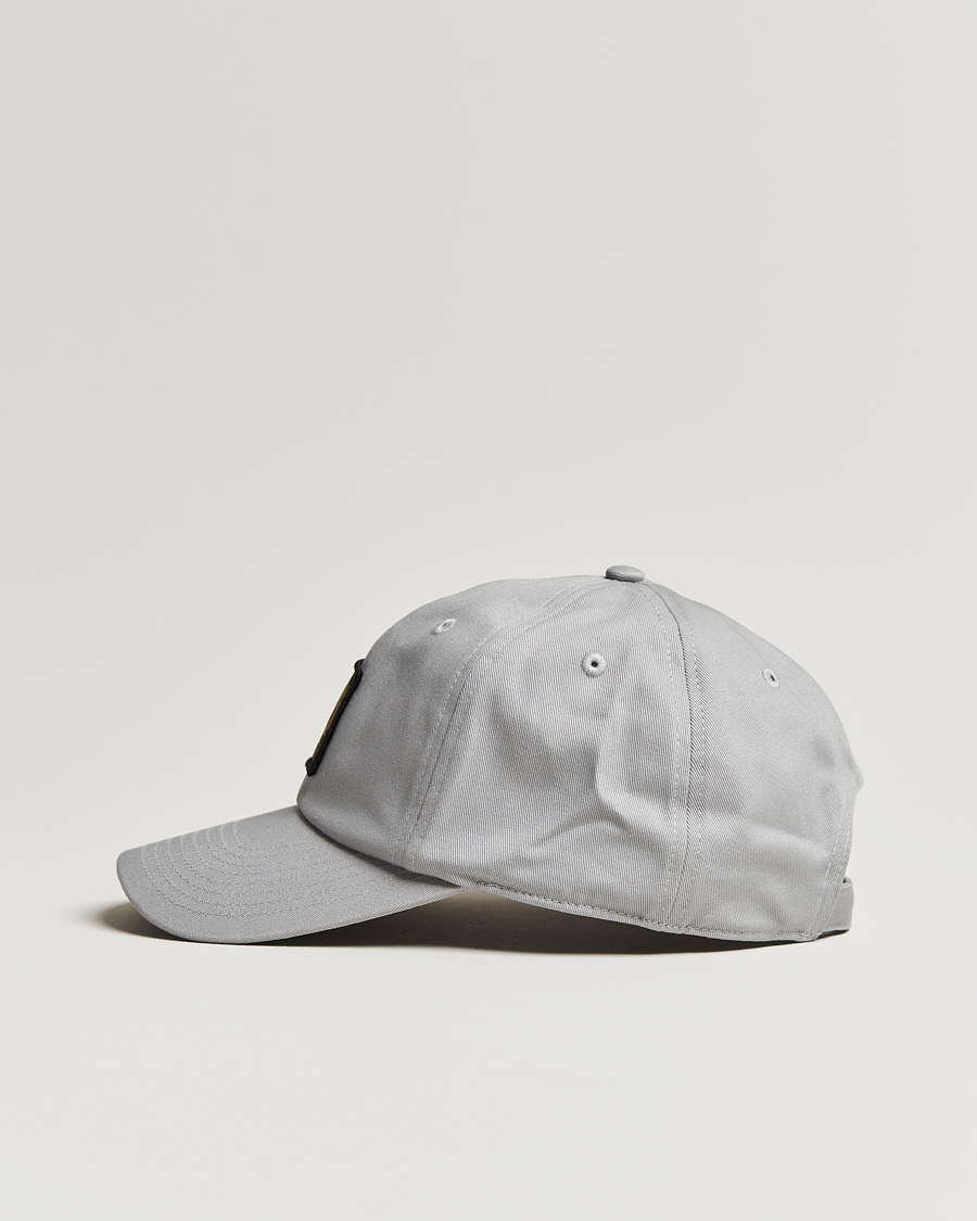 Herren | Belstaff Phoenix Logo Cap Pearl Grey | Belstaff | Phoenix Logo Cap Pearl Grey