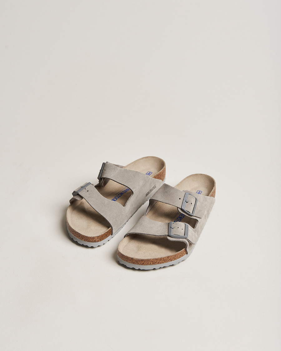 Herren | BIRKENSTOCK Arizona Soft Footbed Stone Coin Suede | BIRKENSTOCK | Arizona Soft Footbed Stone Coin Suede