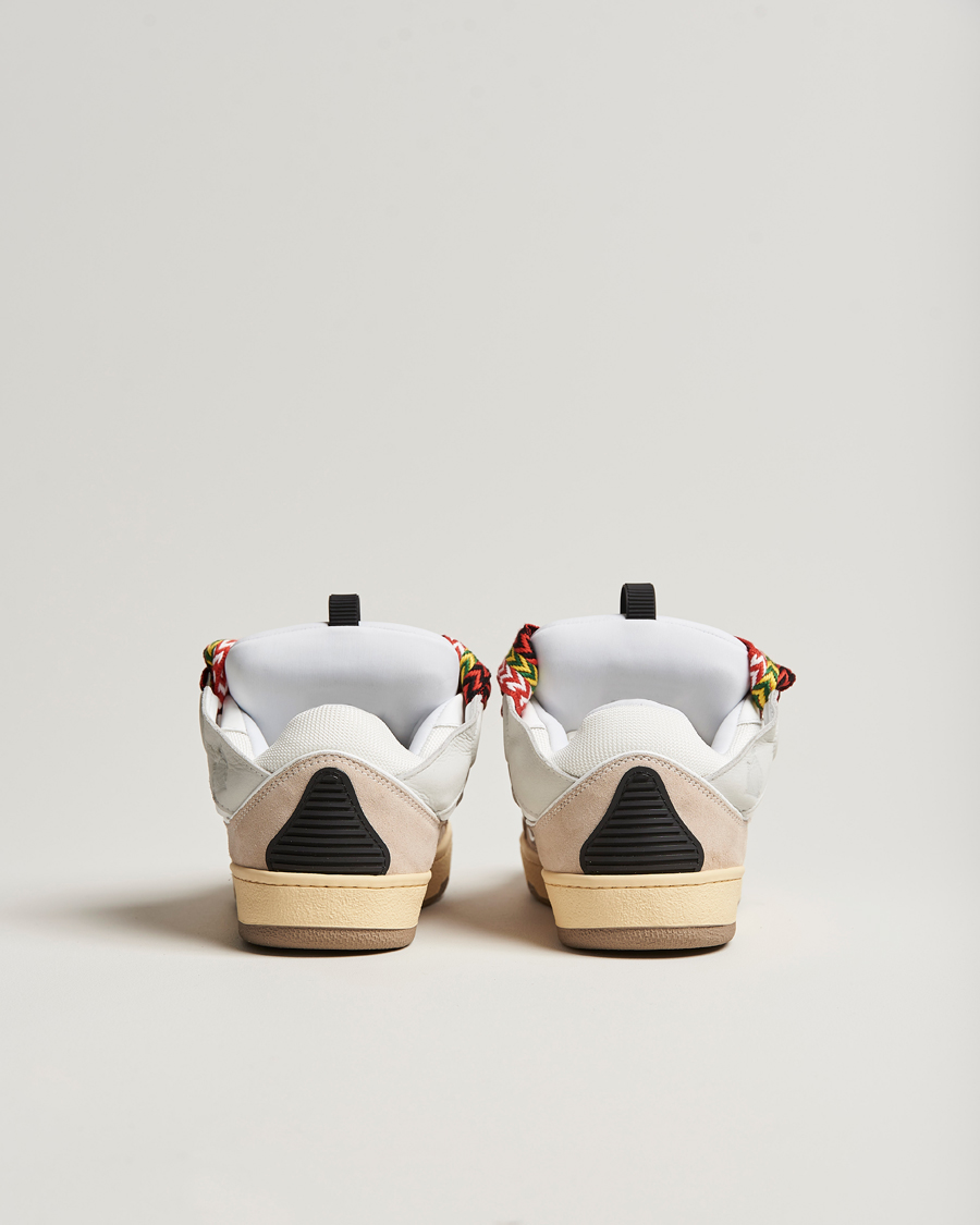 Herren | Lanvin Curb Sneakers White | Lanvin | Curb Sneakers White