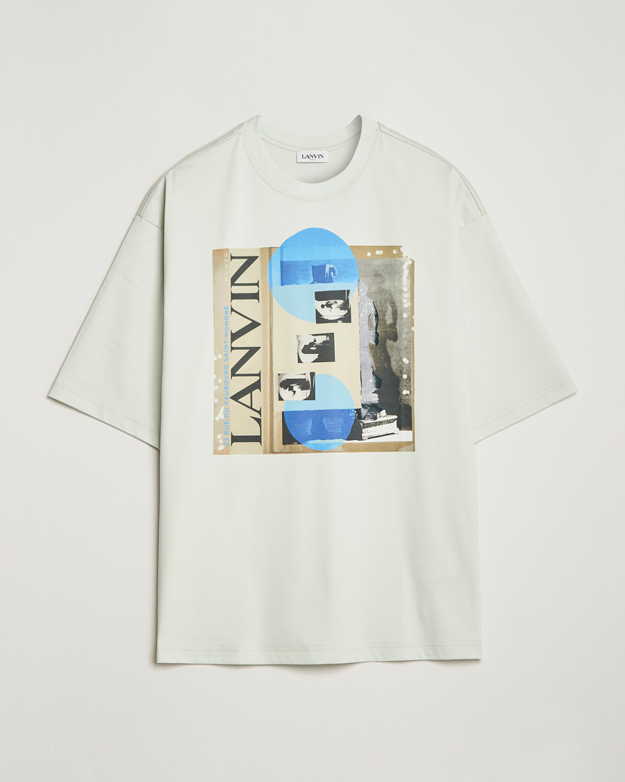 Herren | T-Shirts | Lanvin | Graphic Print T-Shirt Sage