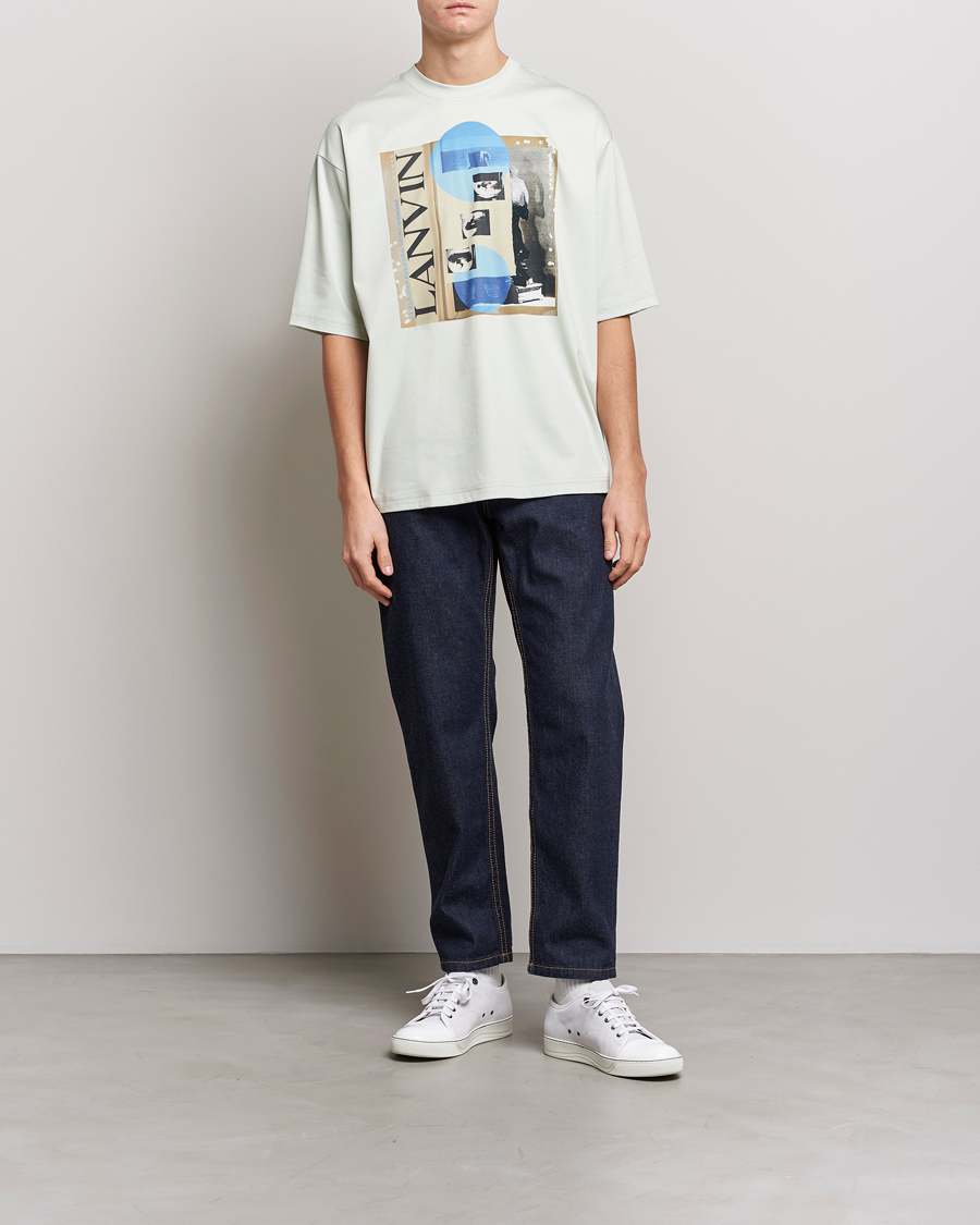 Herren | T-Shirts | Lanvin | Graphic Print T-Shirt Sage