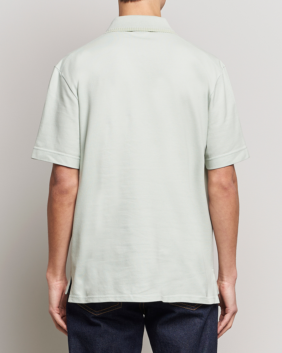 Herren | Poloshirts | Lanvin | Embroidered Logo Polo Shirt Sage