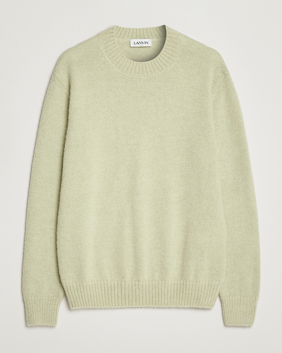 Herren | Pullover | Lanvin | Brushed Mohair Sweater Sage