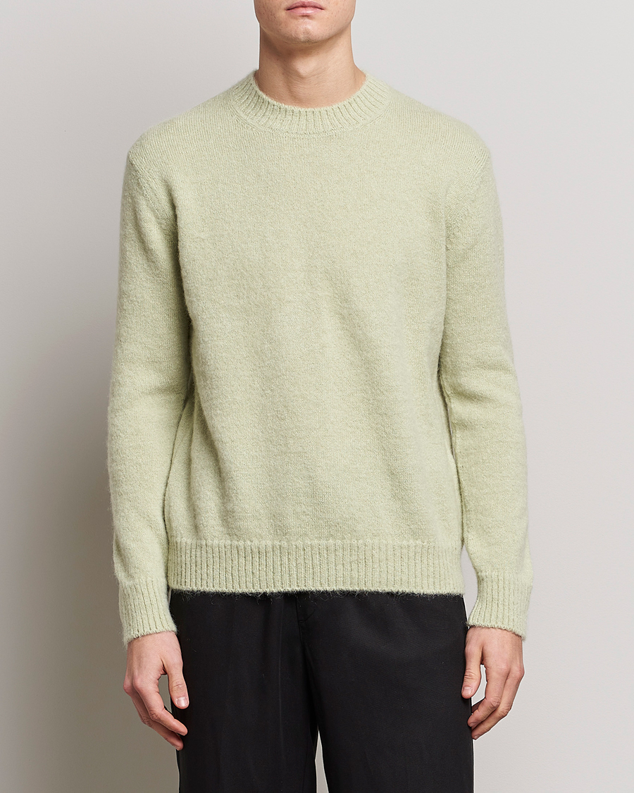 Herren | Pullover | Lanvin | Brushed Mohair Sweater Sage