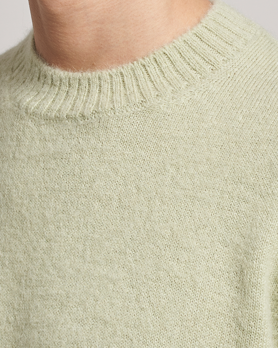 Herren | Pullover | Lanvin | Brushed Mohair Sweater Sage