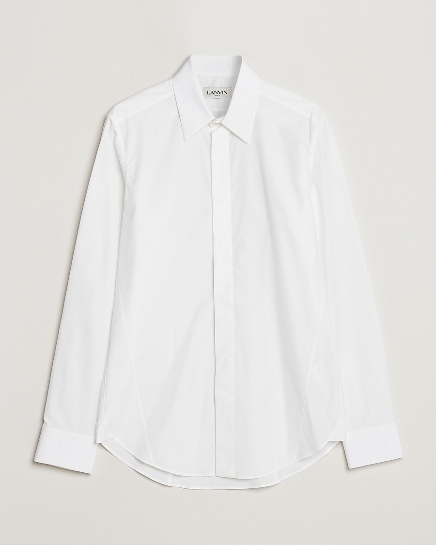 Herren | Hemden | Lanvin | Slim Fit Poplin Shirt White