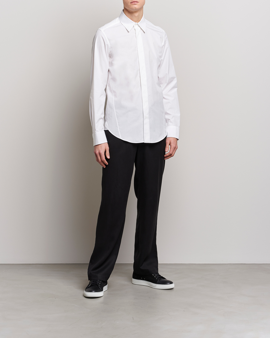 Herren | Hemden | Lanvin | Slim Fit Poplin Shirt White