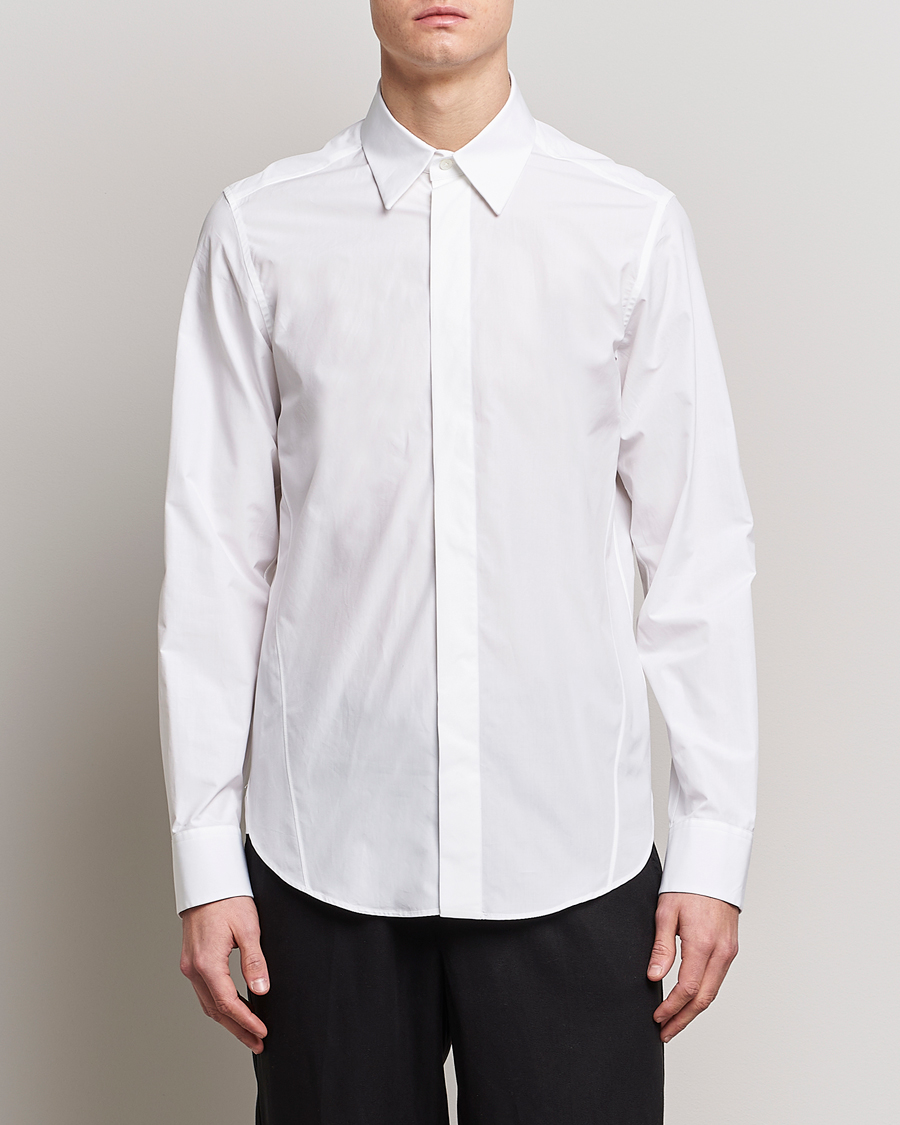 Herren | Hemden | Lanvin | Slim Fit Poplin Shirt White