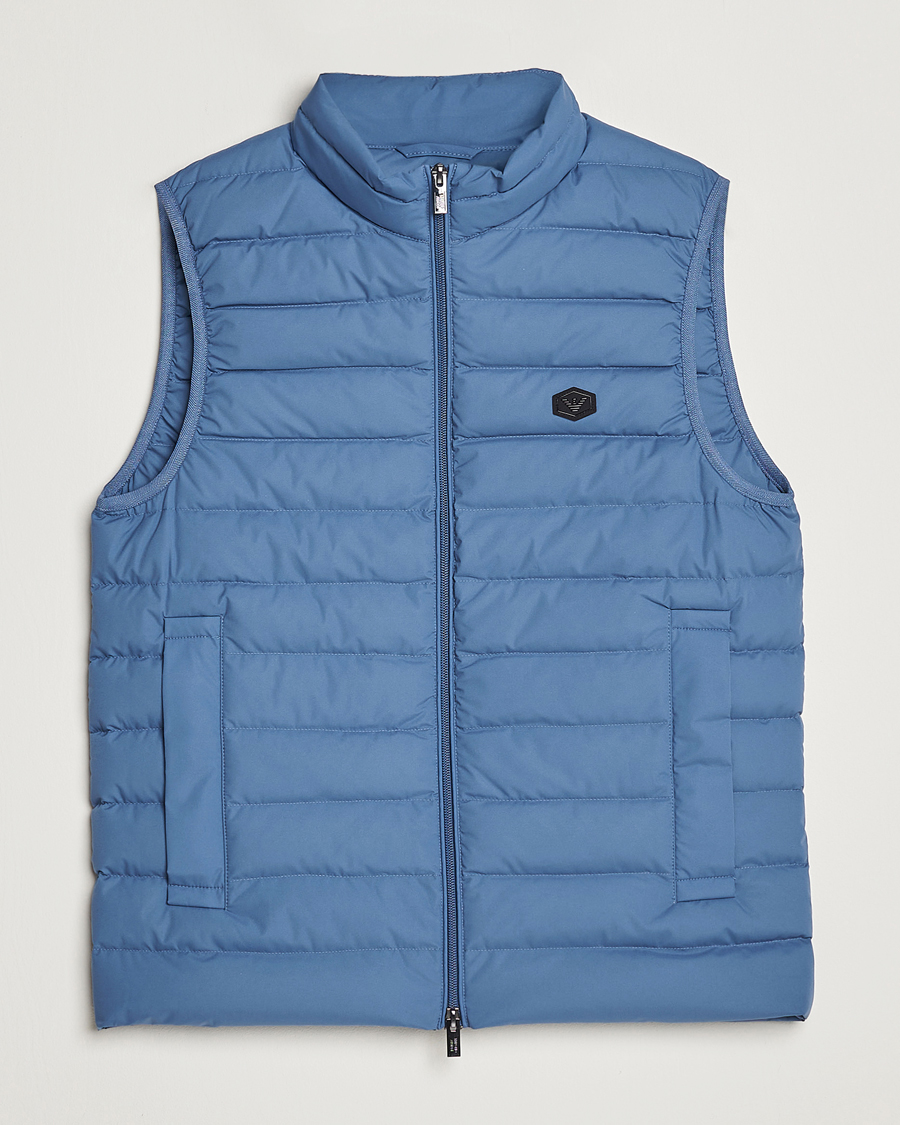 Herren | Westen | Emporio Armani | Light Vest Blue