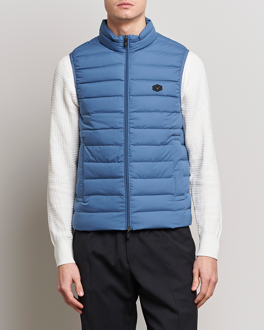 Herren | Westen | Emporio Armani | Light Vest Blue
