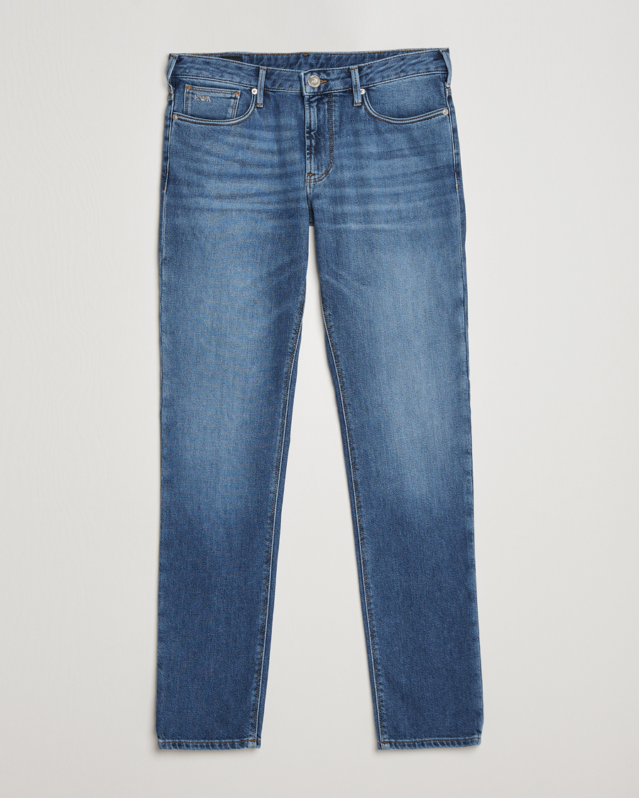 Herren | Jeans | Emporio Armani | Slim Fit Jeans Light Blue