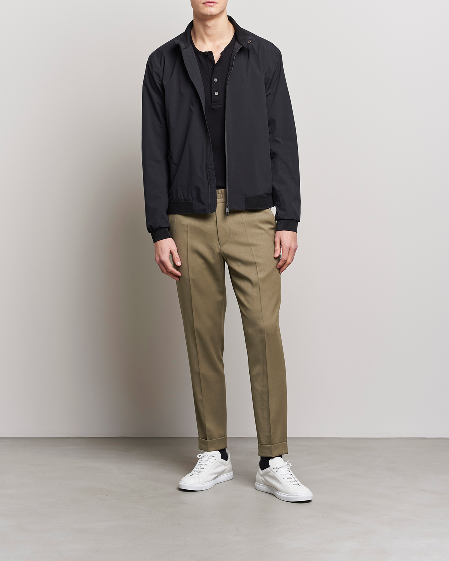 Herren | Hosen | Filippa K | Terry Cropped Trousers Khaki