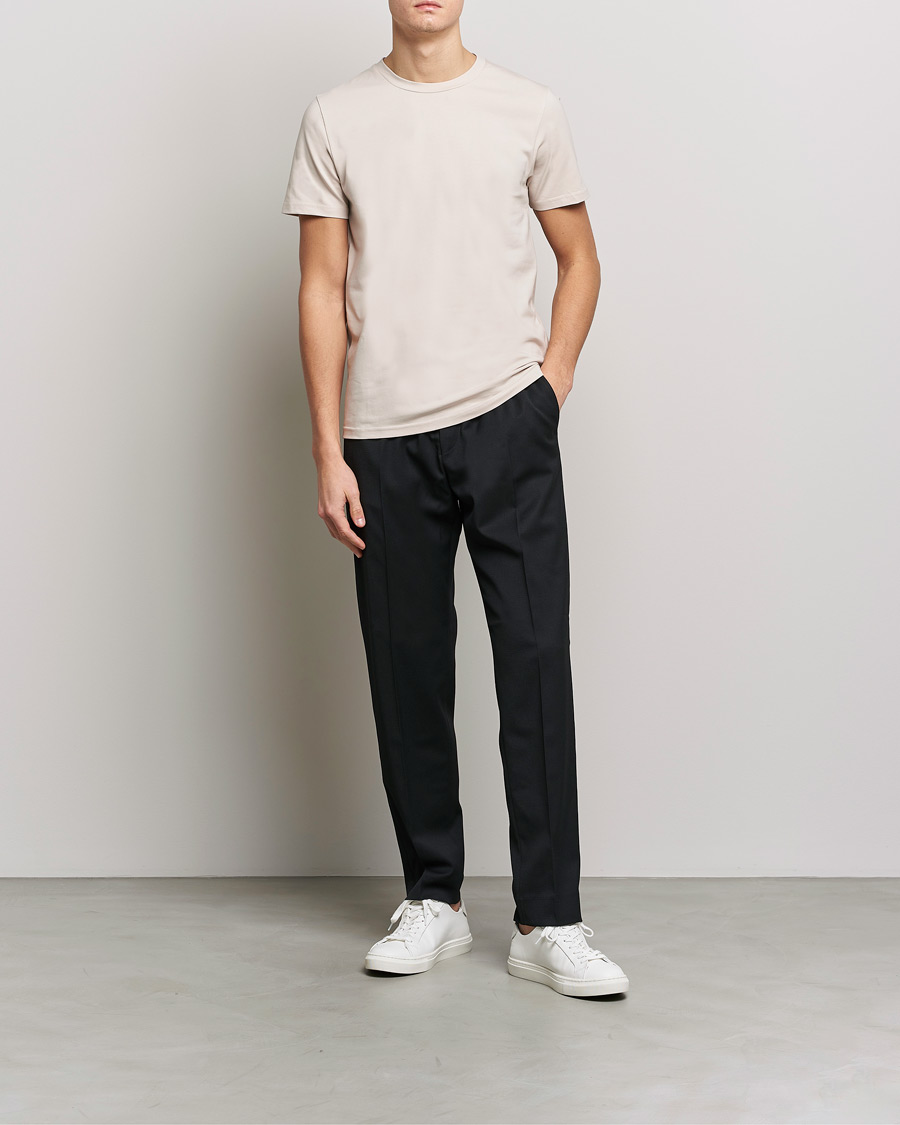 Herren | T-Shirts | Filippa K | Stretch Cotton Tee Sand
