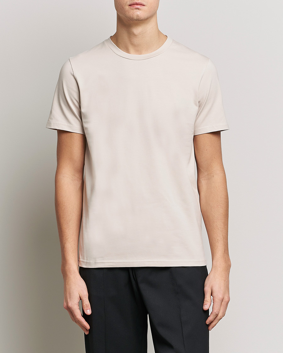 Herren | T-Shirts | Filippa K | Stretch Cotton Tee Sand