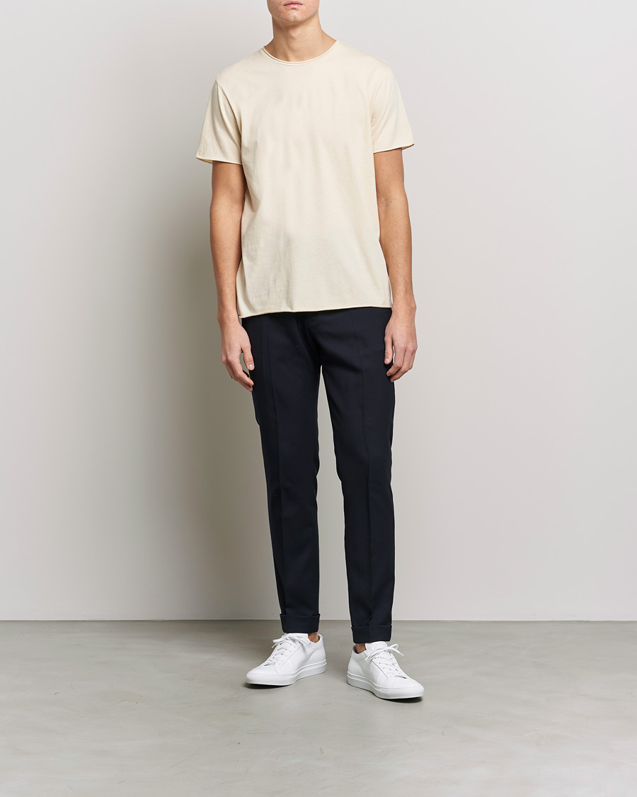 Herren | T-Shirts | Filippa K | Roll Neck Tee Vanilla