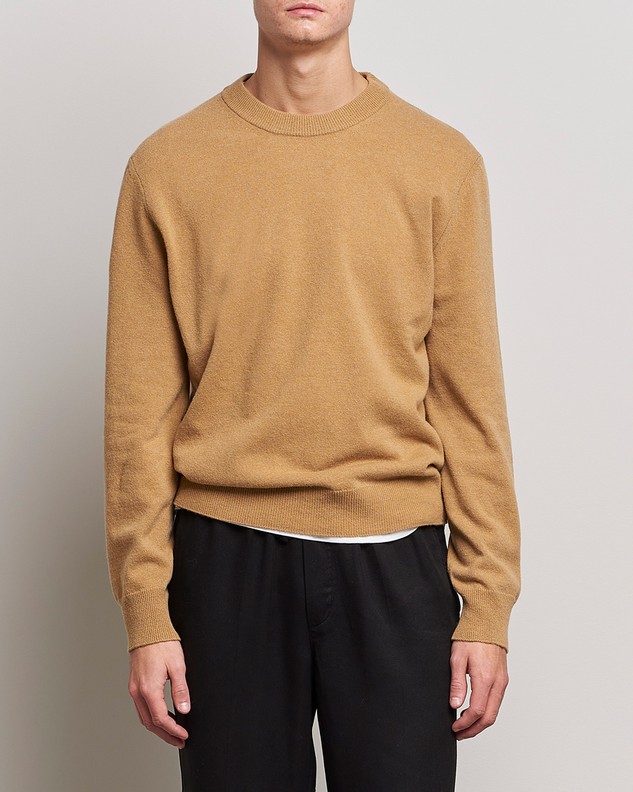 Herren | Pullover | Filippa K | Relaxed Wool Sweater Butterscotch