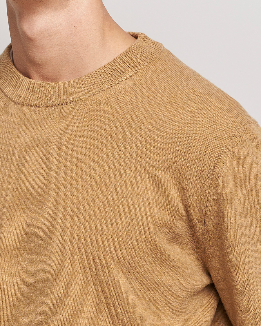Herren | Pullover | Filippa K | Relaxed Wool Sweater Butterscotch