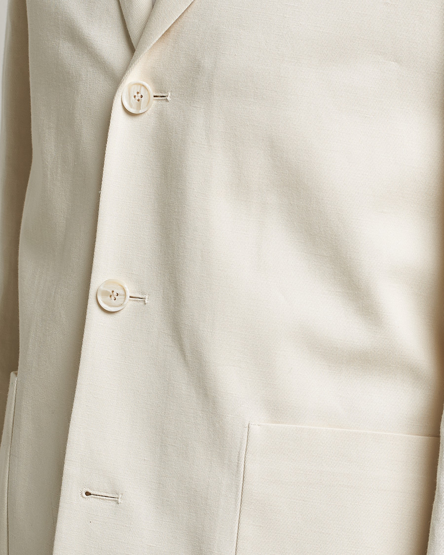Herren | Sakkos | Filippa K | Cotton Linen Blazer Bone White