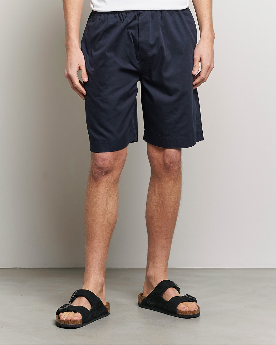 Herren | Shorts | Filippa K | Cotton Lounge Shorts Night Blue