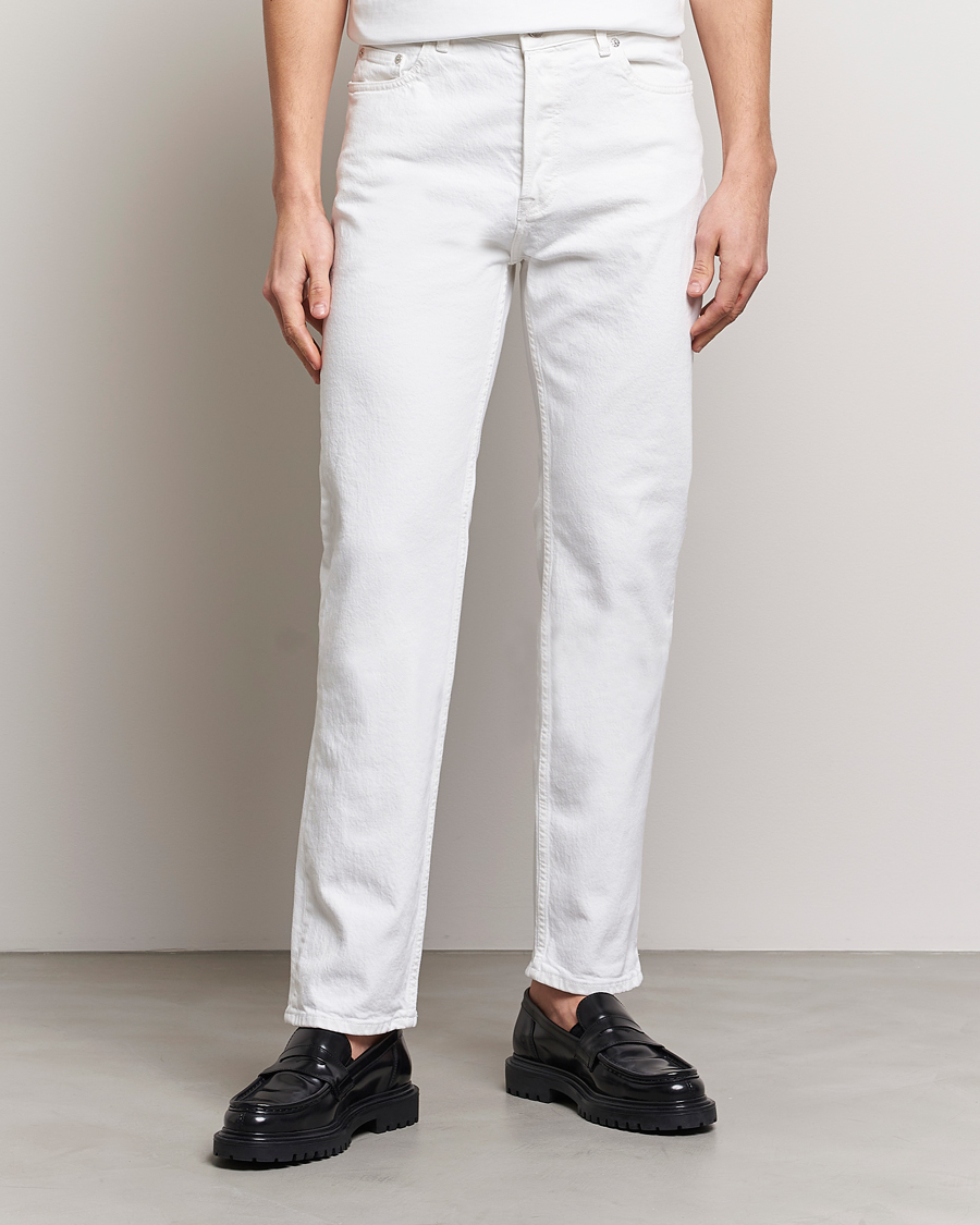 Herren | Jeans | Filippa K | Classic Straight Jeans Washed White
