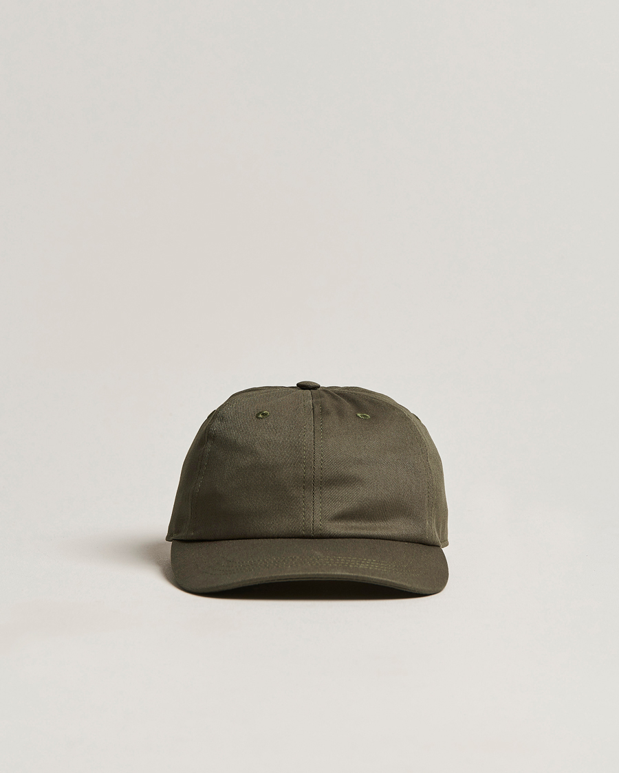 Herren | Eton Cotton Baseball Cap Green | Eton | Cotton Baseball Cap Green