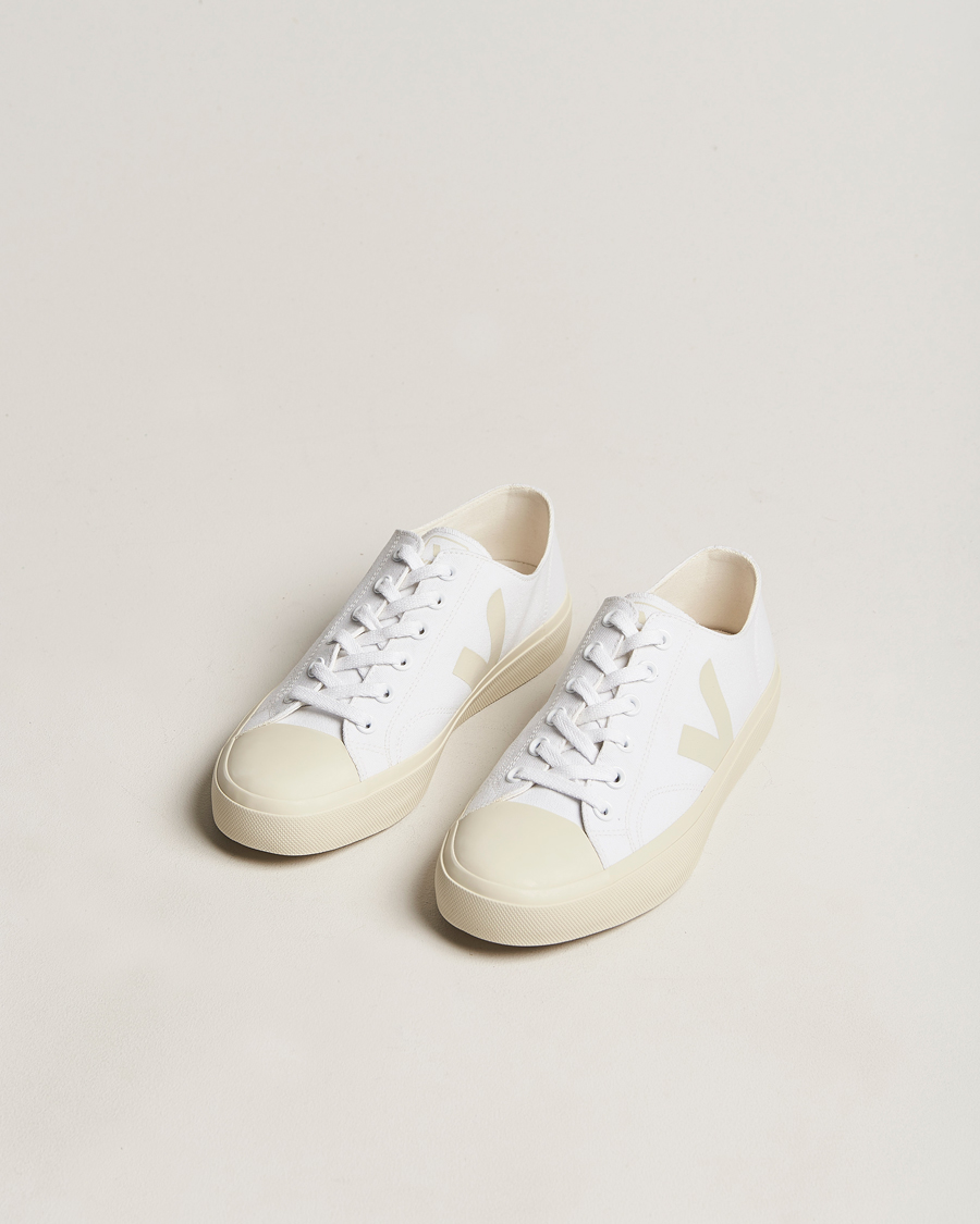 Herren | Veja Wata Canvas Low Sneaker White Pierre | Veja | Wata Canvas Low Sneaker White Pierre