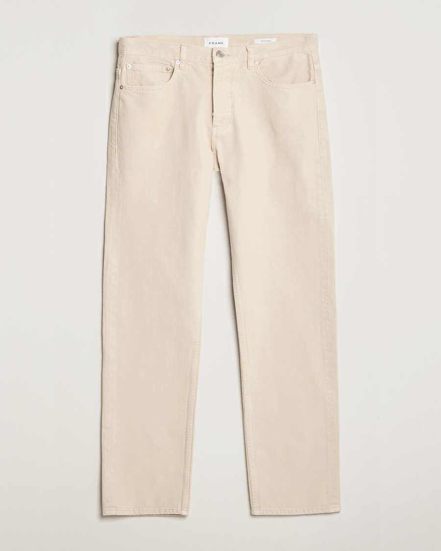 Herren | Jeans | FRAME | The Straight Jean White Beige