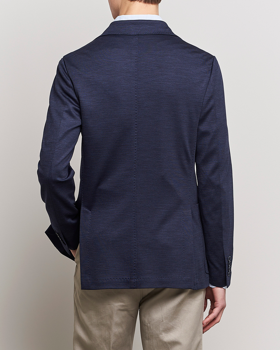 Herren | Sakkos | Canali | Wool Jersey Blazer Navy
