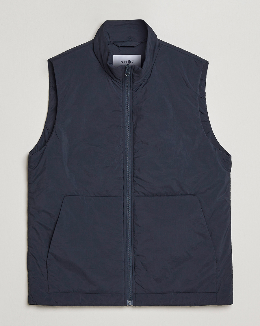 Herren | Westen | NN07 | Verve Padded Waistcoat Navy Blue