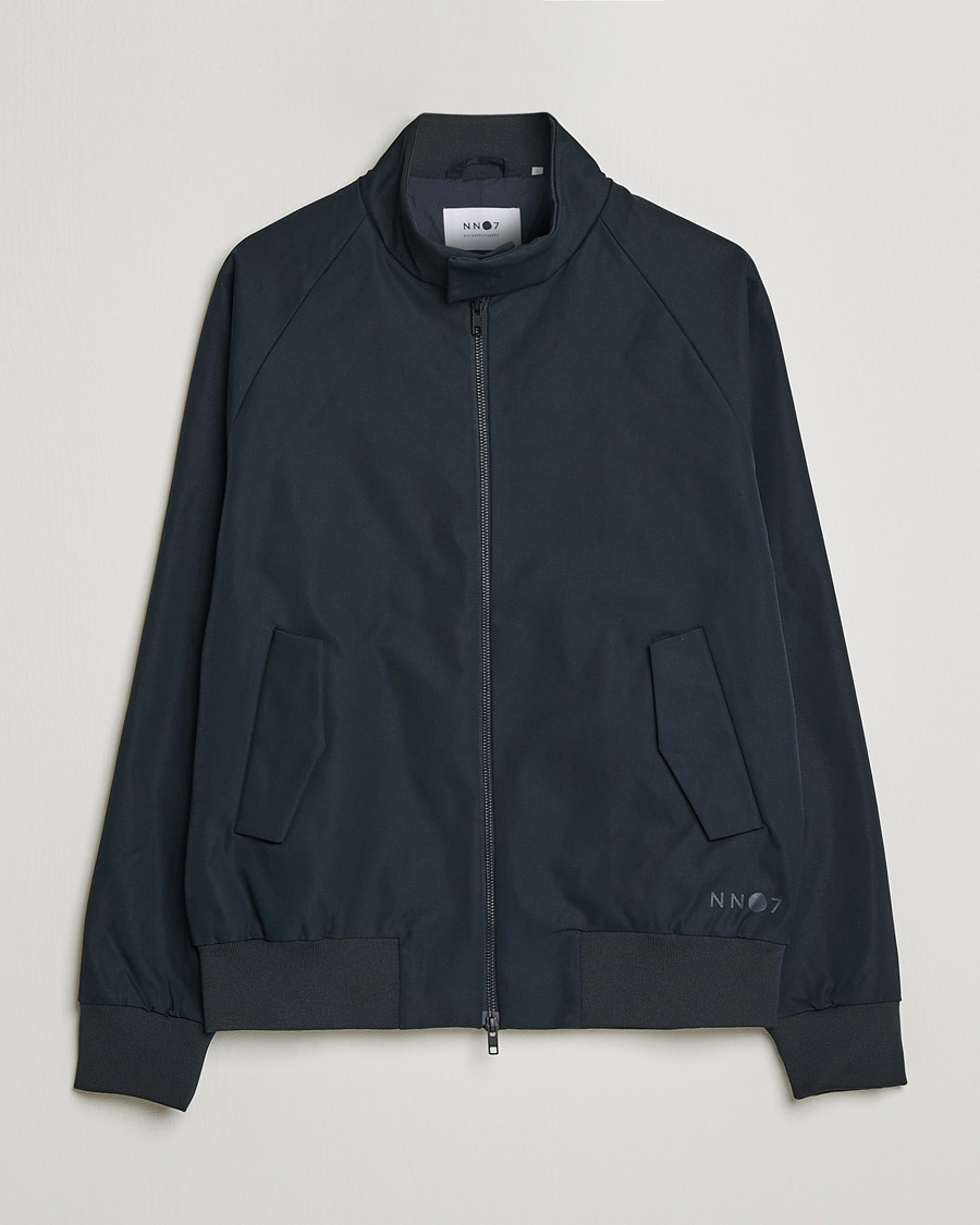 Herren | Jacken | NN07 | Dawson Light Harrington Jacket Navy Blue