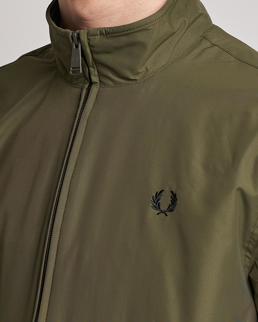 Herren | Jacken | Fred Perry | Brentham Jacket Uniform Green