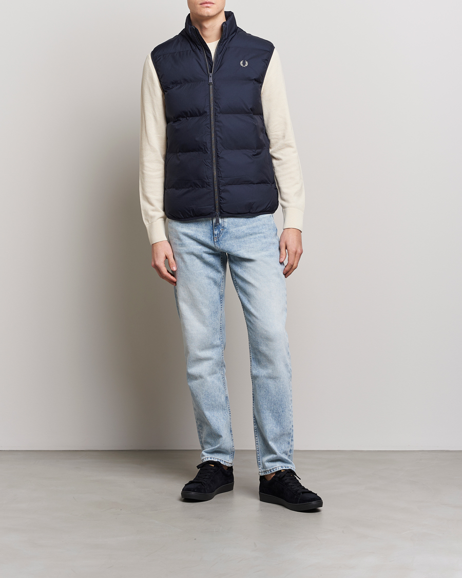 Herren | Westen | Fred Perry | Insulated Gilet Vest Navy