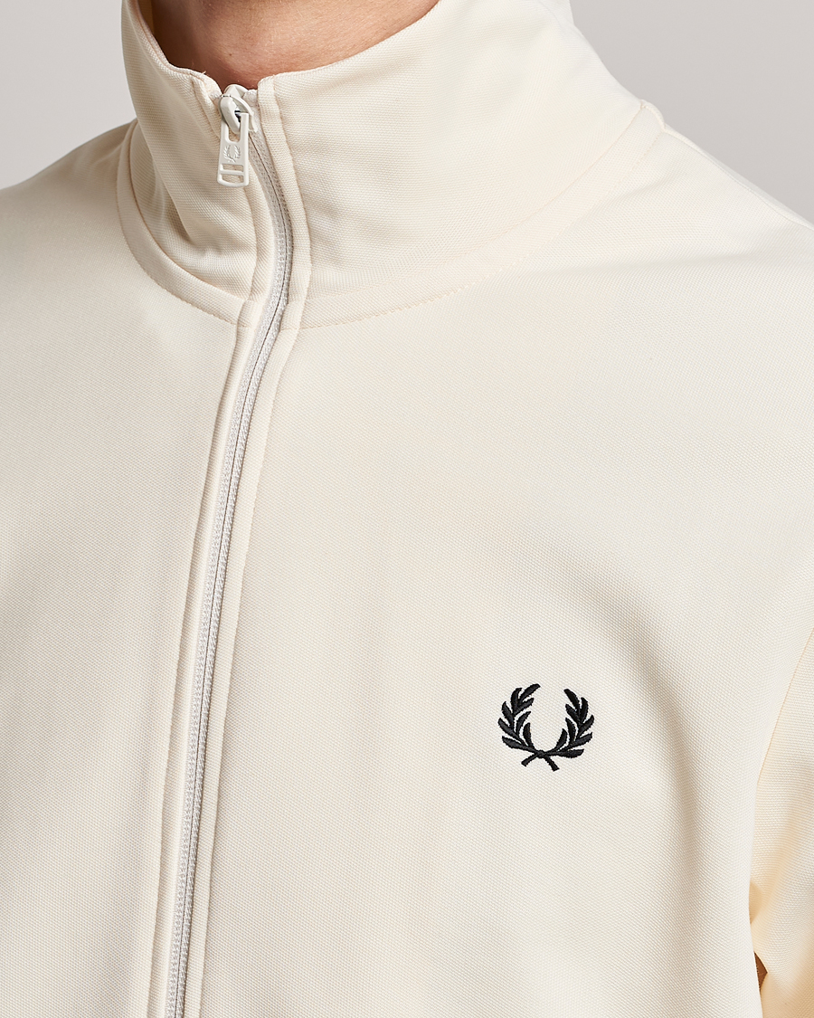 Herren | Pullover | Fred Perry | Track Jacket Ecru