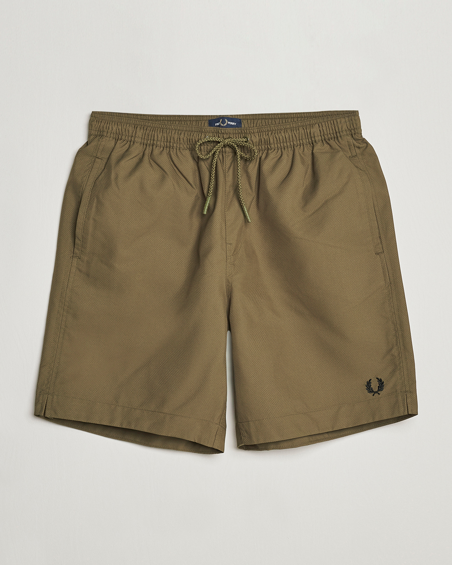 Herren | Badehosen | Fred Perry | Classic Swimshorts Uniform Green