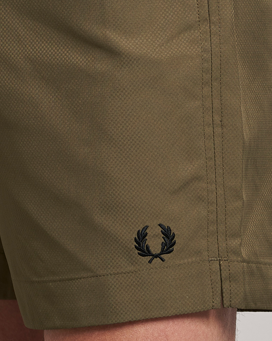 Herren | Badehosen | Fred Perry | Classic Swimshorts Uniform Green