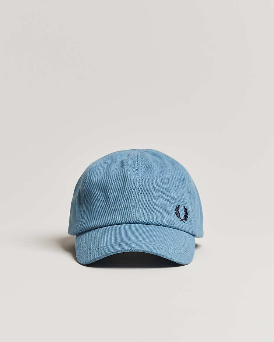 Herren | Fred Perry Classic Cap Ash Blue | Fred Perry | Classic Cap Ash Blue