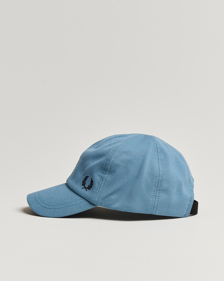 Herren | Fred Perry Classic Cap Ash Blue | Fred Perry | Classic Cap Ash Blue