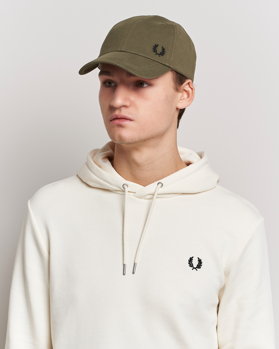 Herren | Fred Perry Classic Cap Uniform Green | Fred Perry | Classic Cap Uniform Green
