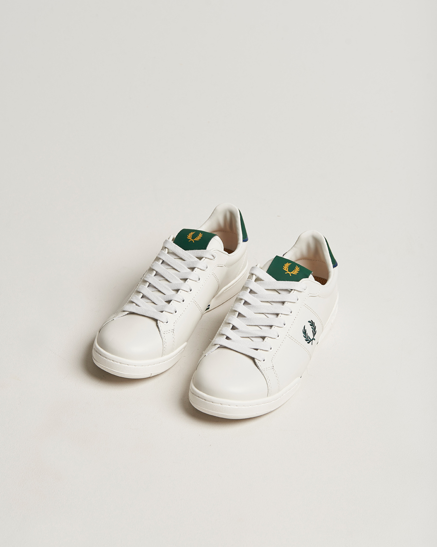 Herren | Fred Perry B722 Leather Sneaker Procelain | Fred Perry | B722 Leather Sneaker Procelain