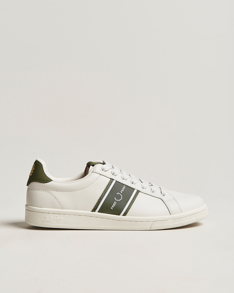 Herren | Fred Perry Graphic Mesh Sneaker Porcelain | Fred Perry | Graphic Mesh Sneaker Porcelain
