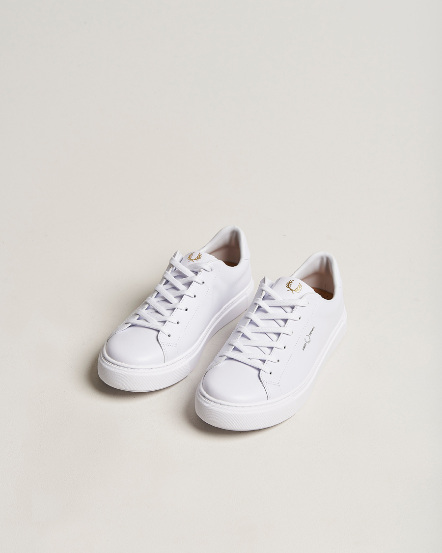 Herren | Fred Perry B71 Leather Sneaker White | Fred Perry | B71 Leather Sneaker White