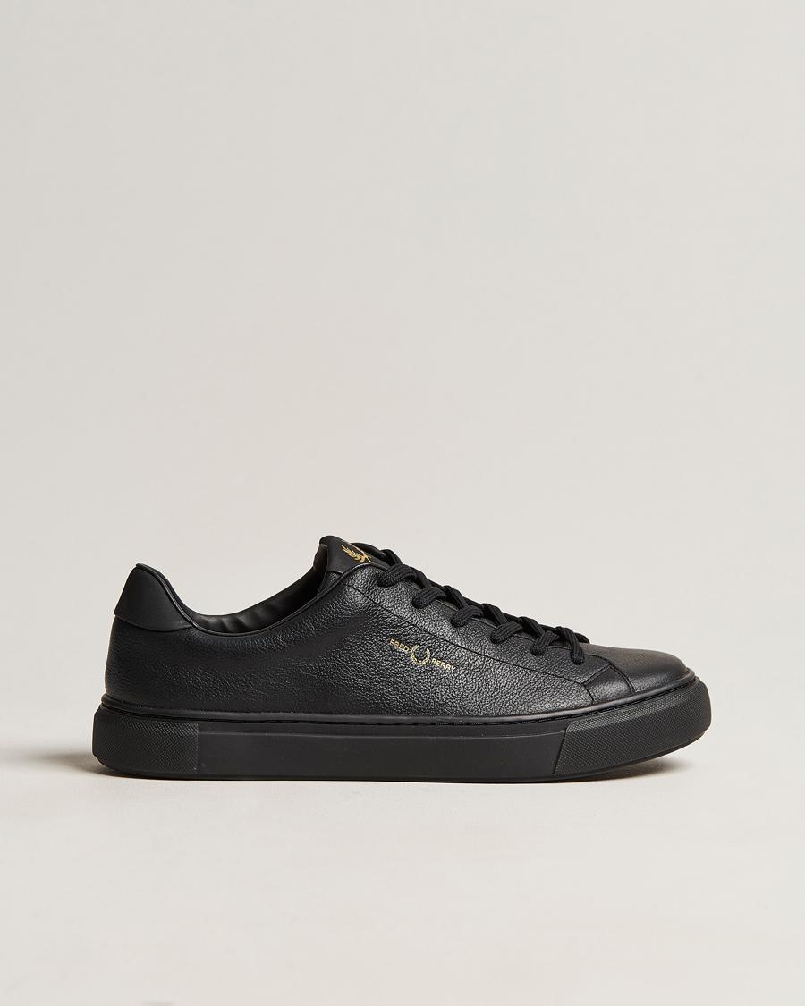 Herren | Fred Perry B71 Tumbled Sneaker Black | Fred Perry | B71 Tumbled Sneaker Black